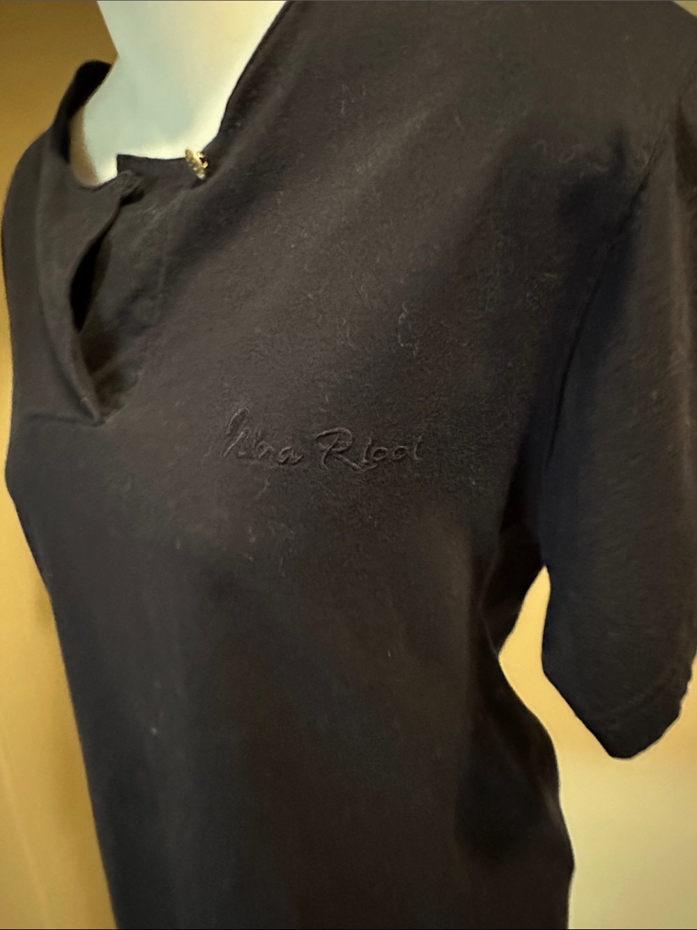 Nina Ricci Short-Sleeve Logo Tee